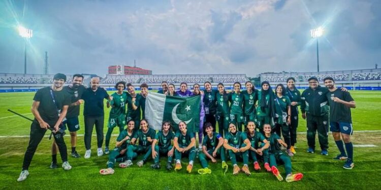 ویمنز ایشین کپ کوالیفائرز: پاکستان نے کرغزستان کو 1-2 سے شکست دے دی