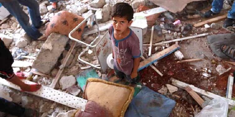 غزہ میں اسرائیلی فورسز کی بربریت،صحافی سمیت 80 فلسطینی شہید، غزہ کی فضاء سوگوار