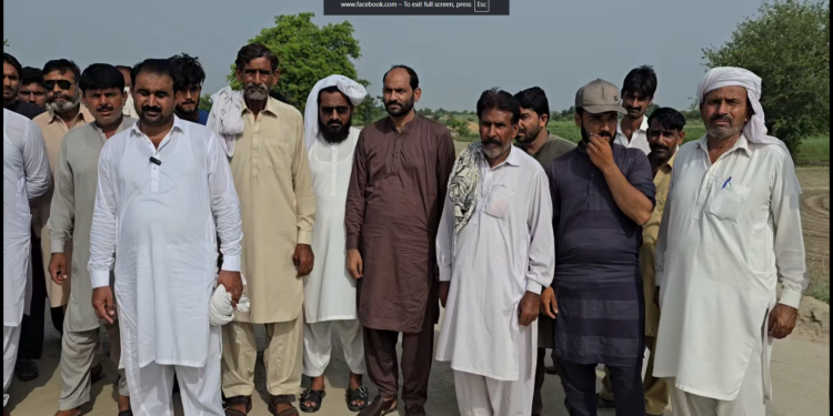 ساڑھے نو مرلے  کے احاطے کا تنازعہ، دو گروپ آمنے سامنے