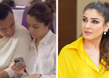 روینہ ٹنڈن جہاز میں شردھا کپور کی خفیہ ویڈیو بنانے پر پھٹ پڑیں، ویڈیو کس نے بنائی؟