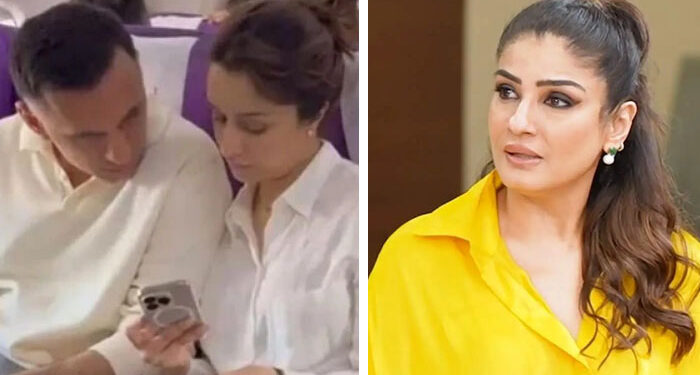 روینہ ٹنڈن جہاز میں شردھا کپور کی خفیہ ویڈیو بنانے پر پھٹ پڑیں، ویڈیو کس نے بنائی؟