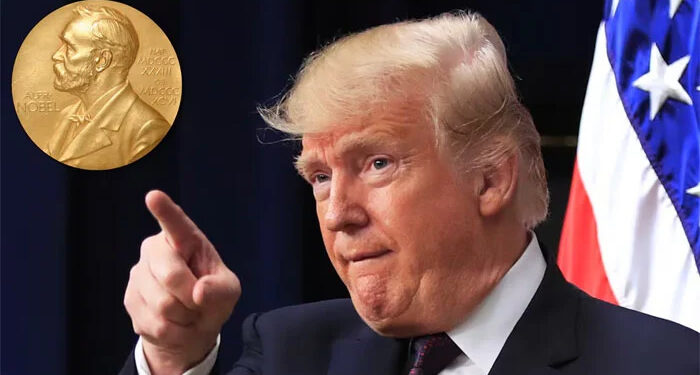 صدر ٹرمپ نے خود کو امن کے نوبیل انعام کیلئے بہترین امیدوار قرار دیدیا