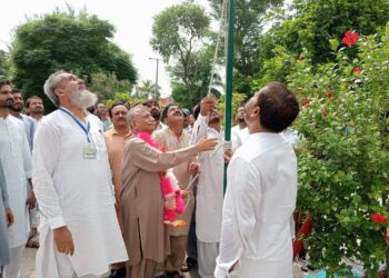 لیہ:ضلع میں جشنِ آزادی کی تقریبات کا آغاز، پرچم کشائی کی پروقار تقریب کا انعقاد