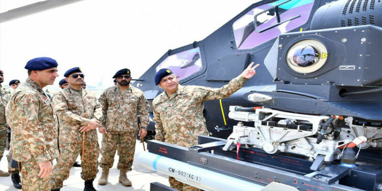 پاک فوج کی جنگی قوت میں جدید ہیلی کاپٹر کا اضافہ، ہر وقت نشانہ بنانے کی صلاحیت