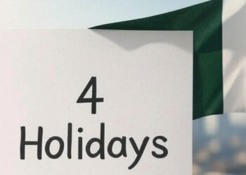 یوم آزادی کے موقع پر ایک ساتھ 4 چھٹیوں کا امکان