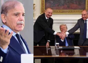 وزیراعظم کی آذربائیجان اور آرمینیا کے درمیان تاریخی امن معاہدہ کرانے پر امریکی صدر کے کردار کی تعریف