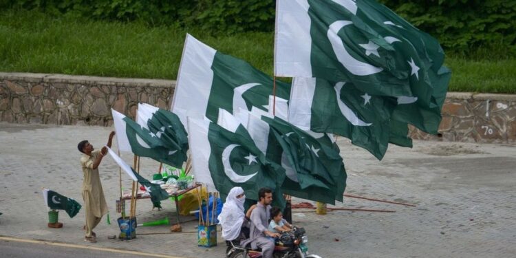 حصولِ آزادی سے تحفظِ آزادی تک ضلع بھر میں قومی پرچموں کی بہار