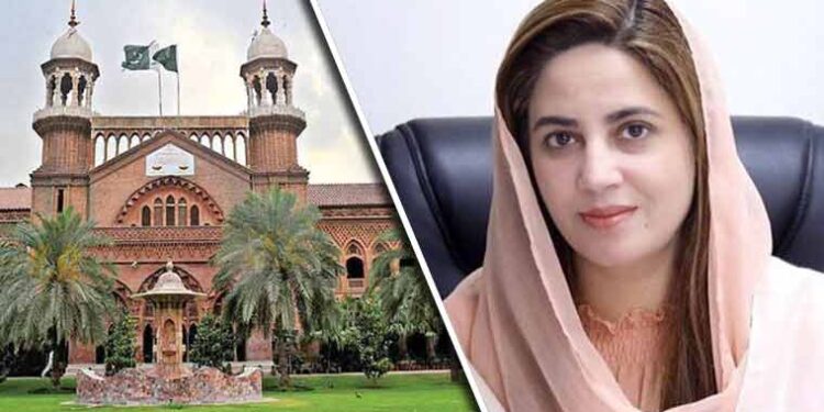 زرتاج گل کی سزا کیخلاف اپیل پر لاہور ہائیکورٹ کے رجسٹرار آفس نے اعتراض عائد کر دیا