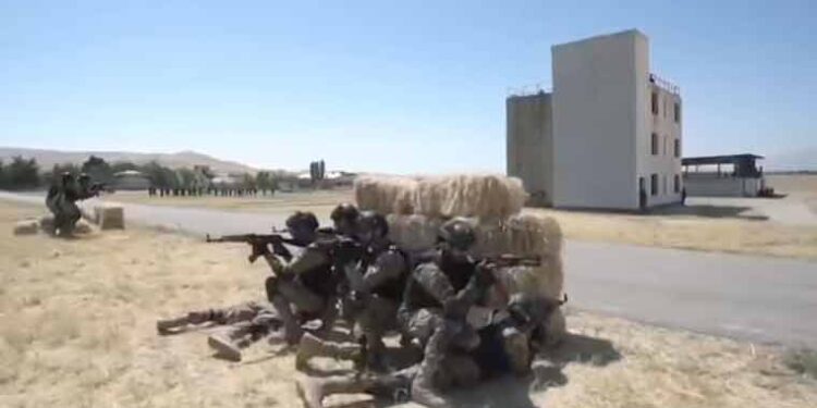 پاکستان تاجکستان کی مشترکہ انسدادِ دہشت گردی مشق اختتام پذیر