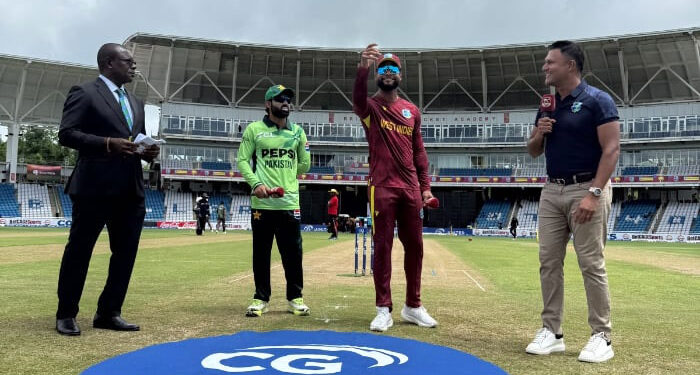 دوسرا ون ڈے: بارش سے متاثرہ میچ میں ویسٹ انڈیز نے پاکستان کو 5 وکٹوں سے ہرا دیا