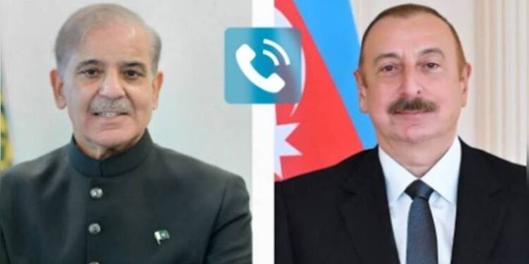 وزیراعظم شہباز شریف اور آذربائیجان کے صدر الہام علیوف کا ٹیلیفون پر تبادلہ خیال، تاریخی امن معاہدے پر مبارکباد