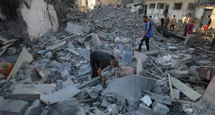 غزہ پر اسرائیلی فوج کے حملے جاری، امداد کے منتظر 6 افراد سمیت مزید 46 فلسطینی شہید