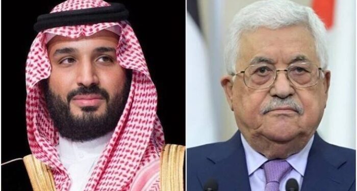 سعودی ولی عہد کی کوششوں سے متعدد ممالک نے فلسطین کو تسلیم کرنے کا وعدہ کیا: محمود عباس