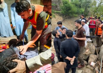 لوئر دیر: مکان کی چھت گرنے سے 5 افراد جاں بحق