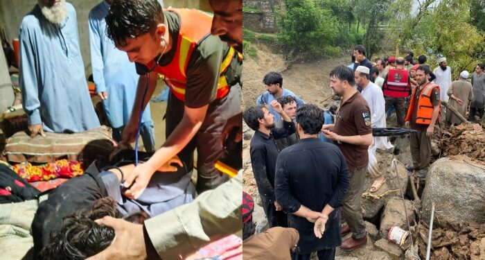 لوئر دیر: مکان کی چھت گرنے سے 5 افراد جاں بحق