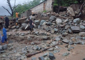 باجوڑ میں طوفانی بارش، سیلاب اور لینڈسلائیڈنگ سے متعدد گھر تباہ، 9 افراد جاں بحق