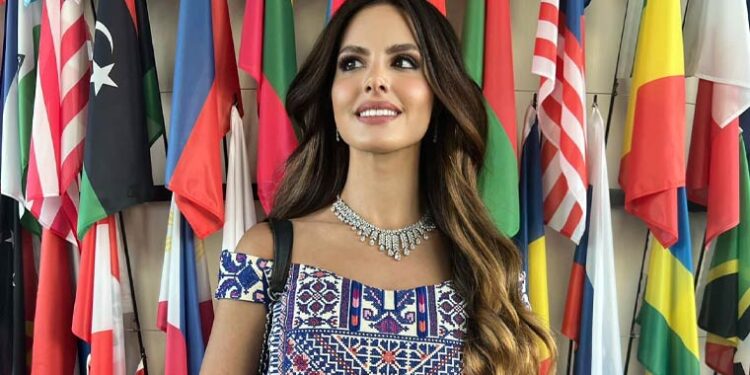 مس یونیورس مقابلہ میں پہلی بار فلسطین کی نمائندگی