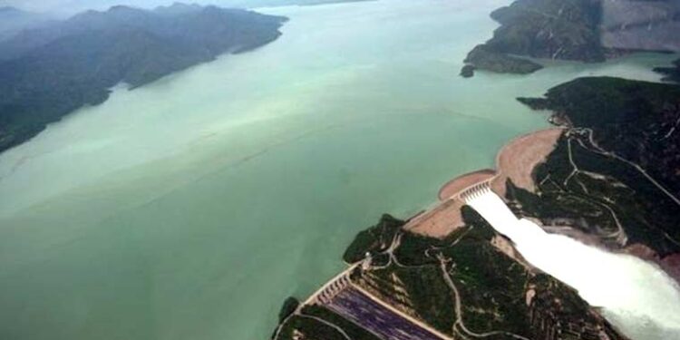 تربیلا ڈیم میں پانی کی سطح 1547 فٹ ریکارڈ، ہائی لیول سے صرف 3 فٹ کم رہ گئی