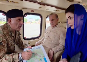 وزیراعظم اور وزیراعلیٰ پنجاب سیلاب سے متاثرہ علاقوں کا دورہ