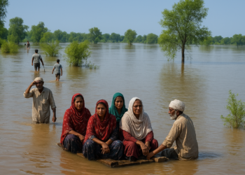 پنجاب میں سیلاب :14 لاکھ 60 ہزار سے زائد افراد متاثر ، 1692 موضع جات پانی تلے آ گئے