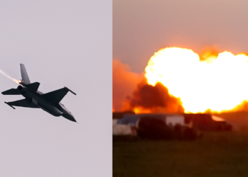 پولینڈ میں ایئر شو کی ریہرسل کے دوران F-16 طیارہ تباہ، پائلٹ جاں بحق