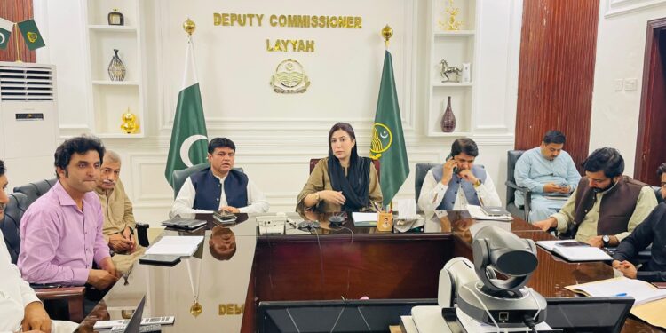 ڈپٹی کمشنر امیرا بیدار کی زیر صدارت صحت کی سہولتوں کی بہتری کے لیے اجلاس
