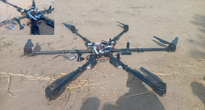 سکیورٹی فورسز نے لاہور کے قریب بھارتی ڈرون مارگرایا