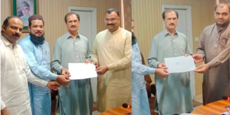 چوک اعظم واپڈا کی واجبات کی بہترین وصولی، تعریفی اسناد سے نوازا گیا