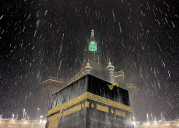 مکہ مکرمہ اور مدینہ کے مضافات میں طوفافی بارشوں اور ژالہ باری کی پیشگوئی