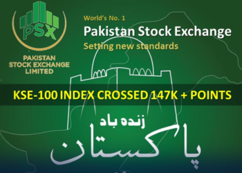 پاکستان اسٹاک ایکسچینج نے بلند ترین سطح کا سابقہ ریکارڈ توڑ دیا