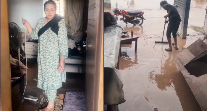 لاہور میں گلوکارہ و اداکارہ عارفہ صدیقی کا گھر بھی سیلاب سے متاثر