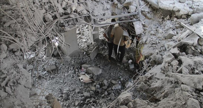 اسرائیل کی غزہ پر وحشیانہ بمباری، بارودی روبوٹس سے عمارتوں کی تباہی