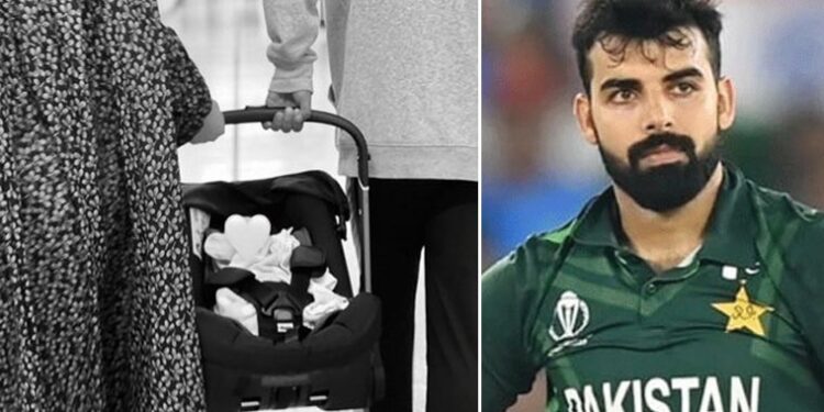 قومی کرکٹ ٹیم کے آل راؤنڈر شاداب خان بیٹی کے باپ بن گئے
