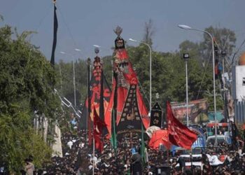 ملک بھر میں چُپ تعزیے کے جلوس، سکیورٹی کے سخت انتظامات