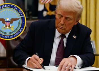 امریکی صدر ٹرمپ نے محکمہ دفاع کا نام بدل کر ‘محکمہ جنگ’ رکھ دیا