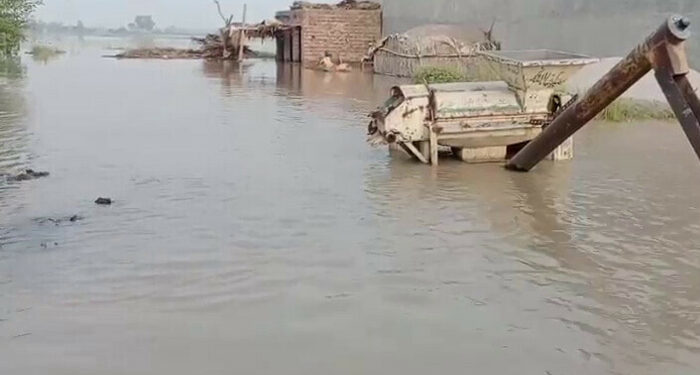 بھارت کی جانب سے سیلابی پانی چھوڑنے کے بعد دریائے ستلج میں اونچے درجے کا سیلاب، متعدد بند ٹوٹ گئے