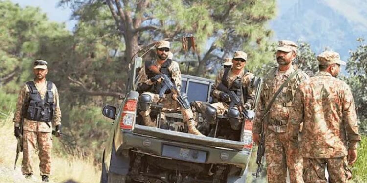 خضدار: سکیورٹی فورسز کا آپریشن، 5 بھارتی حمایت یافتہ دہشتگرد ہلاک