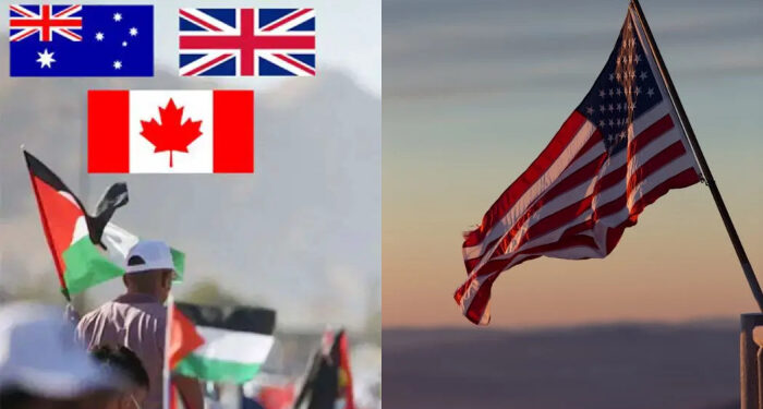 امریکا نے برطانیہ، آسٹریلیا اور کینیڈا کا فلسطینی ریاست کو تسلیم کرنا نمائشی اقدام قرار دیدیا