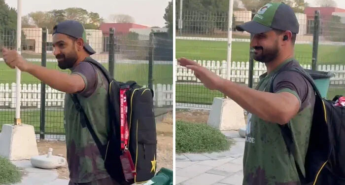 ایشیا کپ فائنل: پاکستانی ٹیم کی آئی سی سی اکیڈمی آمد، صاحبزادہ فرحان اور حارث رؤف کا شاندار استقبال