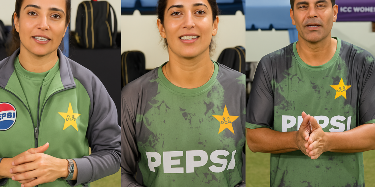 قومی ویمنز ٹیم کے ہیڈکوچ اور کھلاڑیوں کی گرین شرٹس کیلئے نیک خواہشات