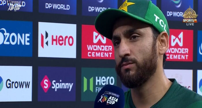 میچ کے آخری اوورز میں اچھا نہیں کھیل سکے، سلمان علی آغا کا اعتراف