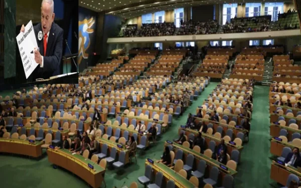 یو این جنرل اسمبلی اجلاس میں اسرائیلی وزیراعظم کا خطاب، مسلم ممالک سمیت متعدد رہنماؤں کا بائیکاٹ