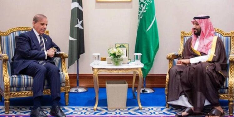 وزیراعظم شہباز شریف کا ولی عہد سعودی عرب شہزادہ محمد بن سلمان کے شاندار استقبال پر اظہار تشکر