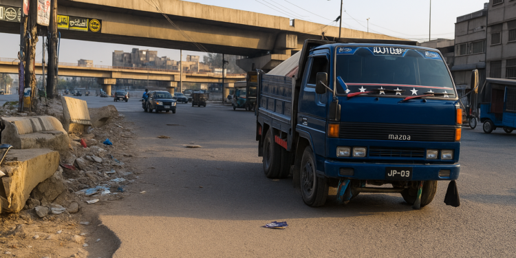 کراچی کی متعدد سڑکیں تباہ حالی کا شکار، حادثات کا خدشہ