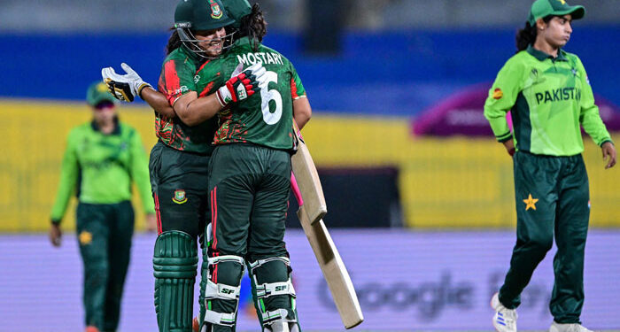 آئی سی سی ویمن ورلڈکپ: بنگلادیش نے پاکستان کو 7 وکٹوں سے ہرادیا