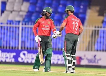 بنگلادیش نے افغانستان کو دوسرے ٹی ٹوئنٹی میں شکست دیکر سیریز میں فیصلہ کن برتری حاصل کرلی