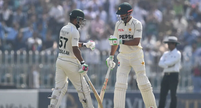 پنڈی ٹیسٹ: پاکستان کی جنوبی افریقا کیخلاف پہلی اننگز میں بیٹنگ جاری