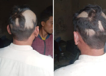 لاہور میں شہریوں کا ایک شخص کو چور سمجھ کر تشدد، بال بھی کاٹ دیے