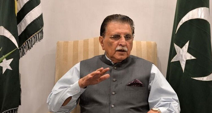 آزاد کشمیر: ن لیگ کا ایوان صدر پاکستان میں ان ہاؤس تبدیلی پر اجلاس پر تحفظات کا اظہار