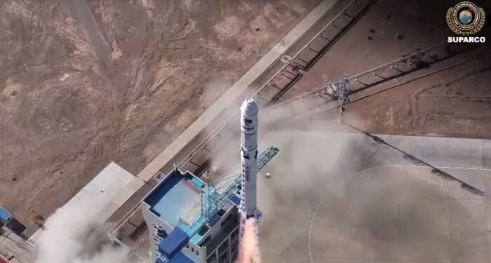 پاکستان کا پہلا ہائپر اسپیکٹرل سیٹلائٹ خلا میں روانہ